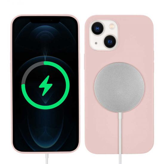 iPhone Uyumlu 13 Kılıf Zore Silksafe Wireless Kapak