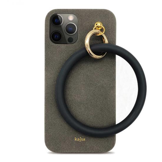 iPhone Uyumlu 12 Pro Max Kılıf Kajsa Splendid Serisi Morandi Ring Kapak