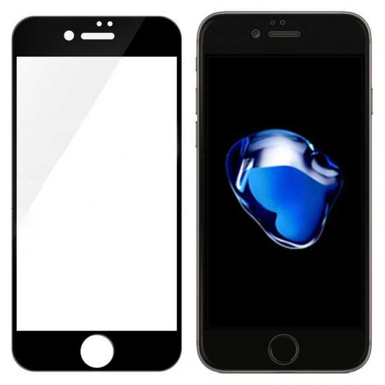 iPhone Uyumlu 7 Zore 3D Muzy Temperli Cam Ekran Koruyucu