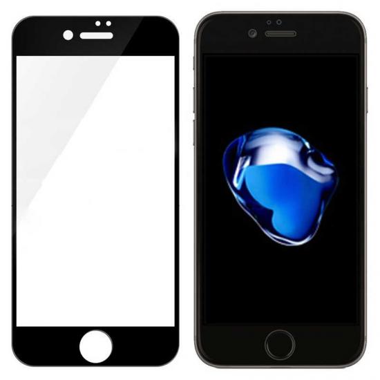 iPhone Uyumlu 8 Plus Zore 3D Muzy Temperli Cam Ekran Koruyucu