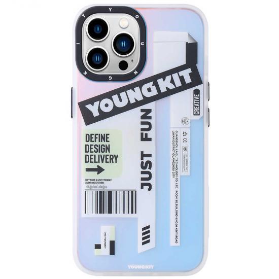 iPhone Uyumlu 13 Pro Kılıf YoungKit Fashion Culture Time Serisi Kapak