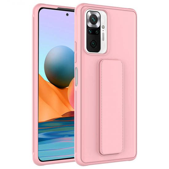 Xiaomi Uyumlu  Redmi Note 10 Pro Kılıf Zore Qstand Kapak