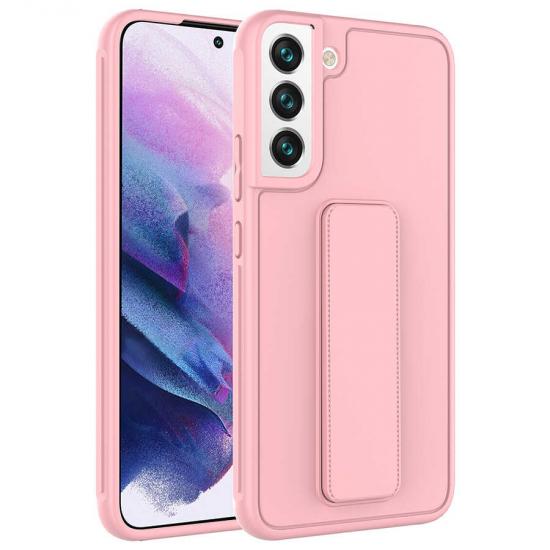 Galaxy Uyumlu S22 Kılıf Zore Qstand Kapak