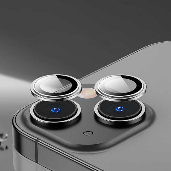 iPhone Uyumlu 14 ​​​Wiwu Lens Koruyucu Metal Kamera Lens Koruyucu