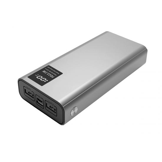 Zore B-20 QC 3.0 Hızlı Şarj Özellikli 22.5W Led Göstergeli Taşınabilir Powerbank 20000 mAh