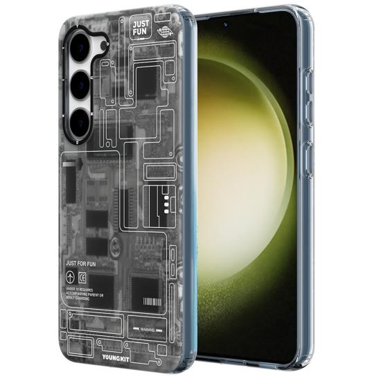 Galaxy Uyumlu S23 Plus Kılıf YoungKit Technology Serisi Kapak