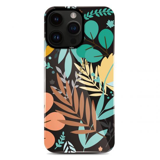 iPhone Uyumlu 14 Pro Max Kılıf HD Desenli Kajsa Shield Plus Flower Graphic Serisi Kapak