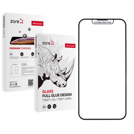 iPhone Uyumlu 15 Pro Max Zore Rika Premium Temperli Cam Ekran Koruyucu