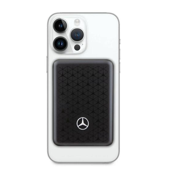 Mercedes Benz Led Işıklı Göstergeli Magsafe Magnetik Orjinal Lisanslı Powerbank 3000 Mah