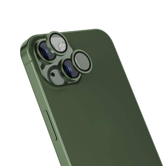 iPhone Uyumlu 15 Zore CL-15 Parmak İzi Bırakmayan Anti-Reflective Kamera Lens Koruyucu