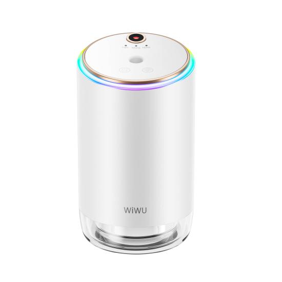 Wiwu Wi-AR003 Yıldızlı Ortam Aydınlatmalı RGB Işıklı Hava Nemlendirici ve Aromalı Araç Koku Difüzörü