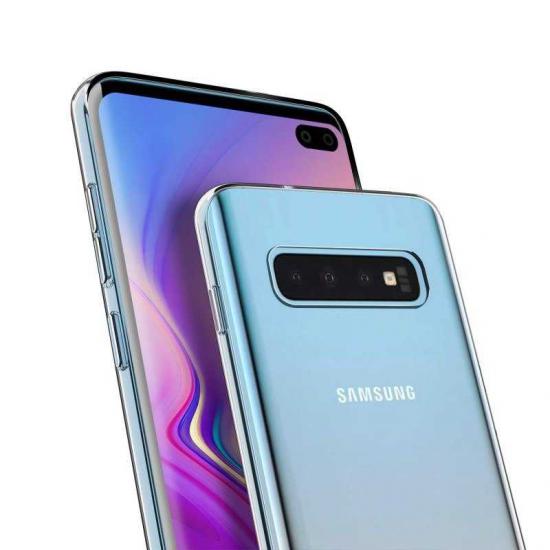 Galaxy Uyumlu S10 Plus Kılıf Zore Süper Silikon Kapak