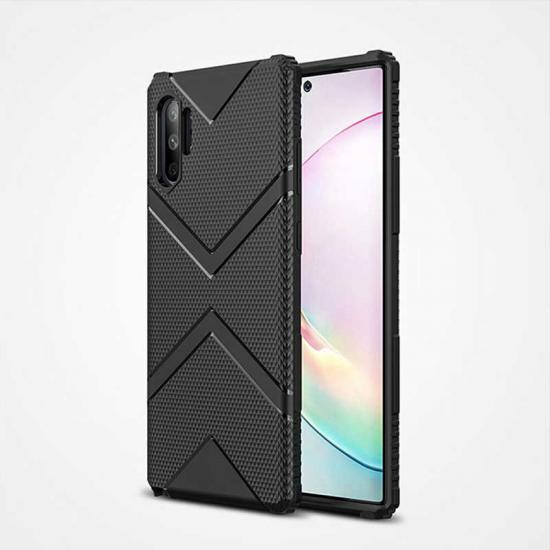 Galaxy Uyumlu Note 10 Plus Kılıf Zore Hank Silikon